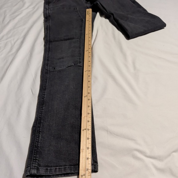 Dovetail Workwear Double Knee Pants Womens Size 8 X 32 Dark Gray Work Wear Denim - Picture 5 of 11